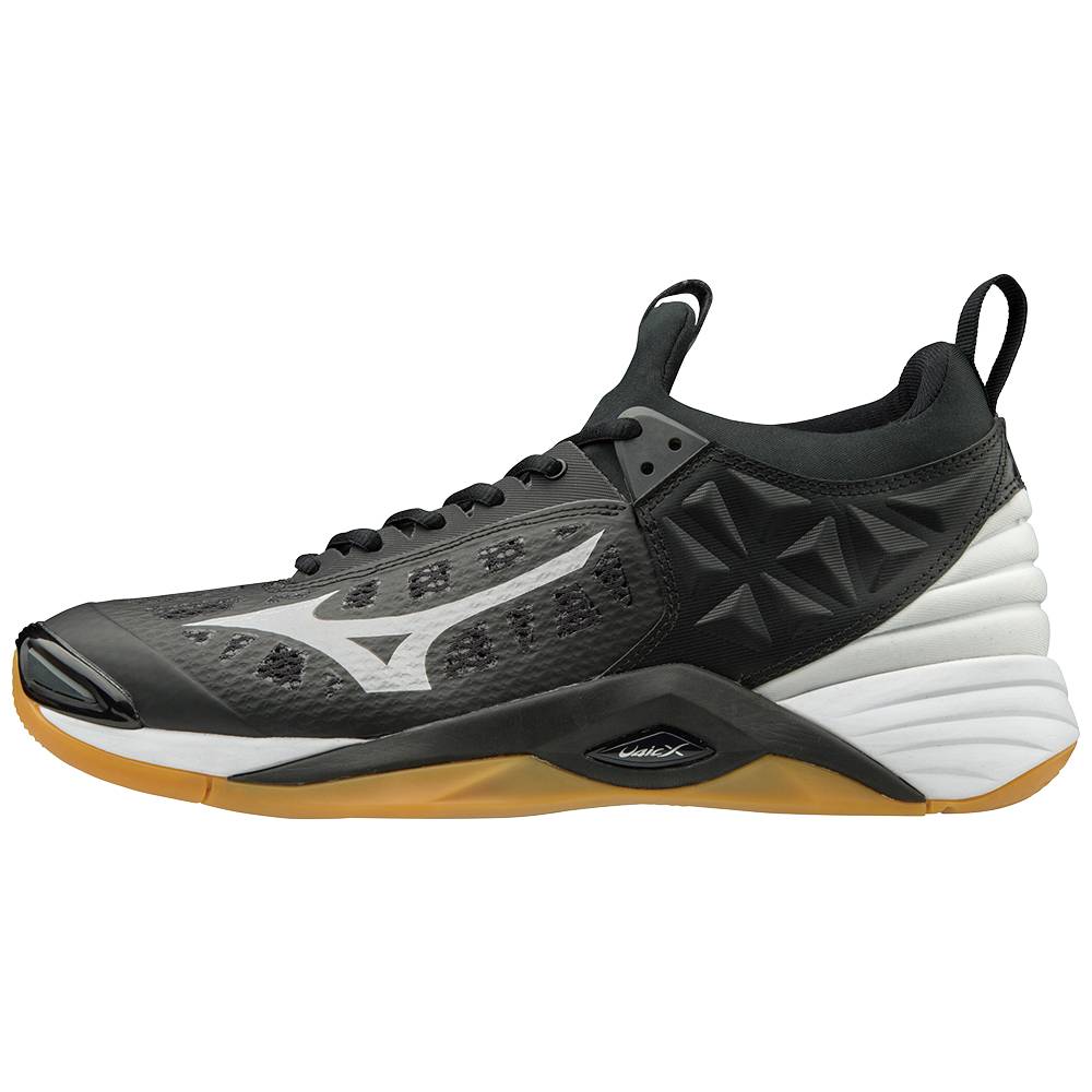 Scarpe Pallavolo Mizuno Wave Momentum Donna - Nere/Argento - 70538-NZBK